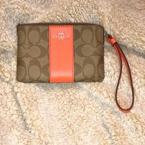 Coach wristlet